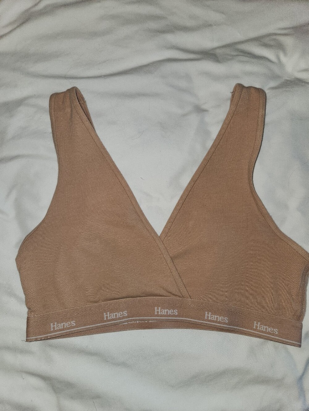 Hanes Crossover Nursing Bralette